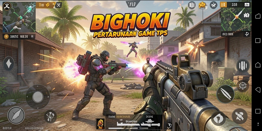 Menampilkan aksi seru pertarungan di BIGHOKI