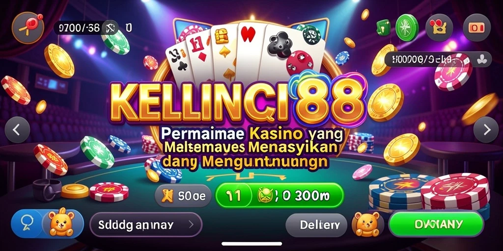 Screenshot gameplay KELINCI88 menampilkan suasana kasino yang mengasyikkan.