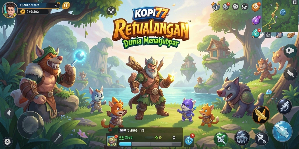 Screenshot menampilkan aksi seru dalam KOPI77 dengan grafik memukau.