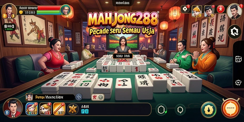 Tangkapan layar gameplay <strong>MAHJONG288</strong> yang penuh warna dan seru.