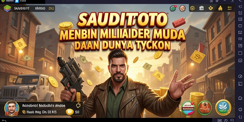 Tampilan gameplay SAUDITOTO yang menggugah selera dan penuh strategi.
