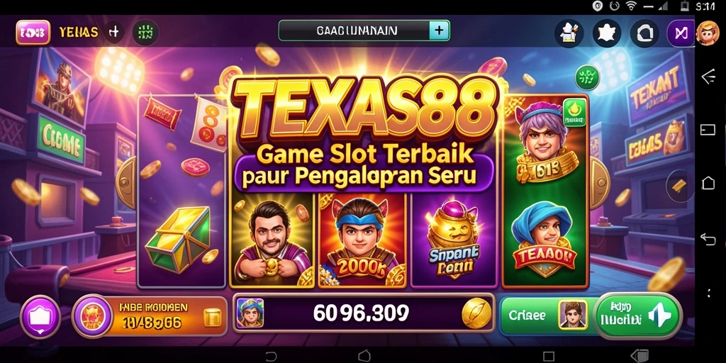 Tampilan menarik dari gameplay Slot TEXAS88.