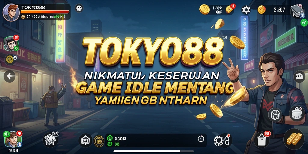 Screenshot gameplay TOKYO88 yang menunjukkan pengalaman bermain Idle yang menyenangkan.